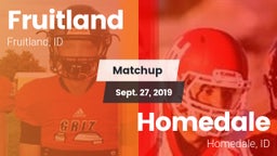 Matchup: Fruitland vs. Homedale  2019