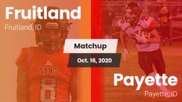 Matchup: Fruitland vs. Payette  2020