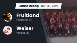 Recap: Fruitland  vs. Weiser  2020