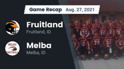 Recap: Fruitland  vs. Melba  2021