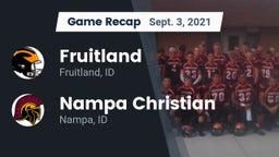 Recap: Fruitland  vs. Nampa Christian  2021