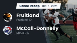 Recap: Fruitland  vs. McCall-Donnelly  2021