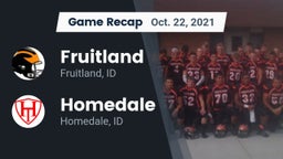 Recap: Fruitland  vs. Homedale  2021