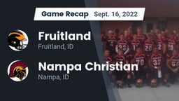 Recap: Fruitland  vs. Nampa Christian  2022