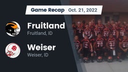 Recap: Fruitland  vs. Weiser  2022