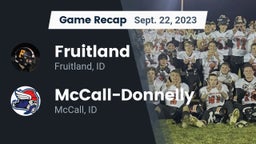 Recap: Fruitland  vs. McCall-Donnelly  2023