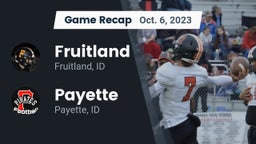 Recap: Fruitland  vs. Payette  2023