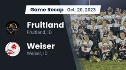 Recap: Fruitland  vs. Weiser  2023