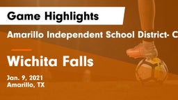 Amarillo Independent School District- Caprock  vs Wichita Falls  Game Highlights - Jan. 9, 2021
