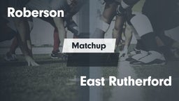 Matchup: Roberson vs. East Rutherford  2016