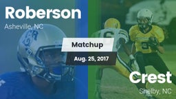 Matchup: Roberson vs. Crest  2017