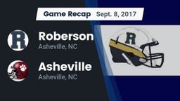 Recap: Roberson  vs. Asheville  2017