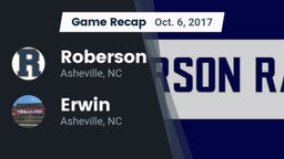 Recap: Roberson  vs. Erwin  2017