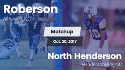 Matchup: Roberson vs. North Henderson  2017