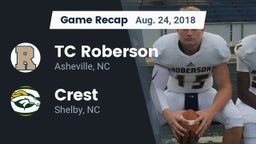Recap: TC Roberson  vs. Crest  2018