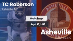 Matchup: TC Roberson High vs. Asheville  2019