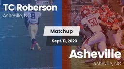 Matchup: TC Roberson High vs. Asheville  2020