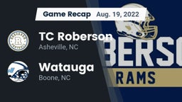 Recap: TC Roberson  vs. Watauga  2022