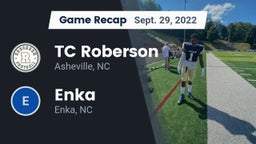Recap: TC Roberson  vs. Enka  2022