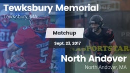 Matchup: Tewksbury Memorial vs. North Andover  2017