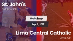 Matchup: St. John's vs. Lima Central Catholic  2016