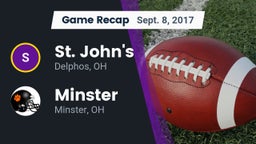 Recap: St. John's  vs. Minster  2017