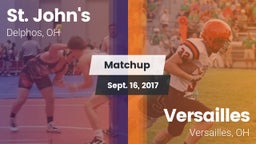 Matchup: St. John's vs. Versailles  2017