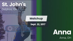 Matchup: St. John's vs. Anna  2016