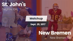 Matchup: St. John's vs. New Bremen  2016