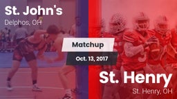 Matchup: St. John's vs. St. Henry  2017