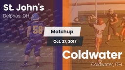 Matchup: St. John's vs. Coldwater  2016