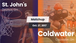 Matchup: St. John's vs. Coldwater  2017