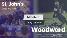 Matchup: St. John's vs. Woodward  2018