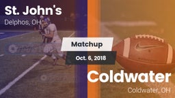 Matchup: St. John's vs. Coldwater  2018