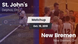 Matchup: St. John's vs. New Bremen  2018