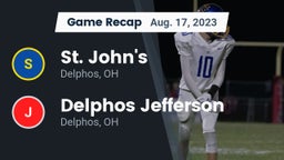 Recap: St. John's  vs. Delphos Jefferson  2023