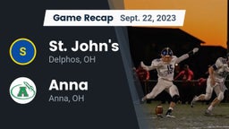 Recap: St. John's  vs. Anna  2023