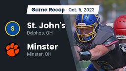 Recap: St. John's  vs. Minster  2023
