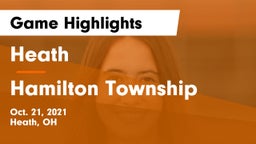 Heath  vs Hamilton Township  Game Highlights - Oct. 21, 2021