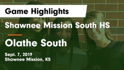 Shawnee Mission South HS vs Olathe South  Game Highlights - Sept. 7, 2019