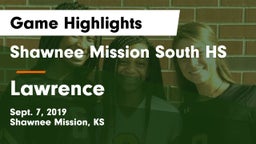 Shawnee Mission South HS vs Lawrence  Game Highlights - Sept. 7, 2019