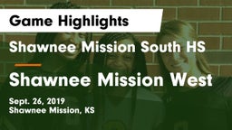 Shawnee Mission South HS vs Shawnee Mission West Game Highlights - Sept. 26, 2019