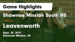 Shawnee Mission South HS vs Leavenworth  Game Highlights - Sept. 28, 2019