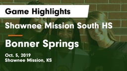 Shawnee Mission South HS vs Bonner Springs Game Highlights - Oct. 5, 2019