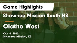 Shawnee Mission South HS vs Olathe West   Game Highlights - Oct. 8, 2019