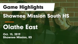 Shawnee Mission South HS vs Olathe East  Game Highlights - Oct. 15, 2019