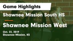 Shawnee Mission South HS vs Shawnee Mission West Game Highlights - Oct. 22, 2019