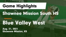 Shawnee Mission South HS vs Blue Valley West  Game Highlights - Aug. 31, 2021