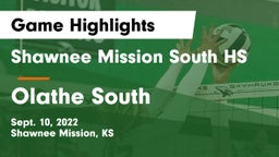 Shawnee Mission South HS vs Olathe South  Game Highlights - Sept. 10, 2022