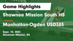 Shawnee Mission South HS vs Manhattan-Ogden USD383 Game Highlights - Sept. 10, 2022